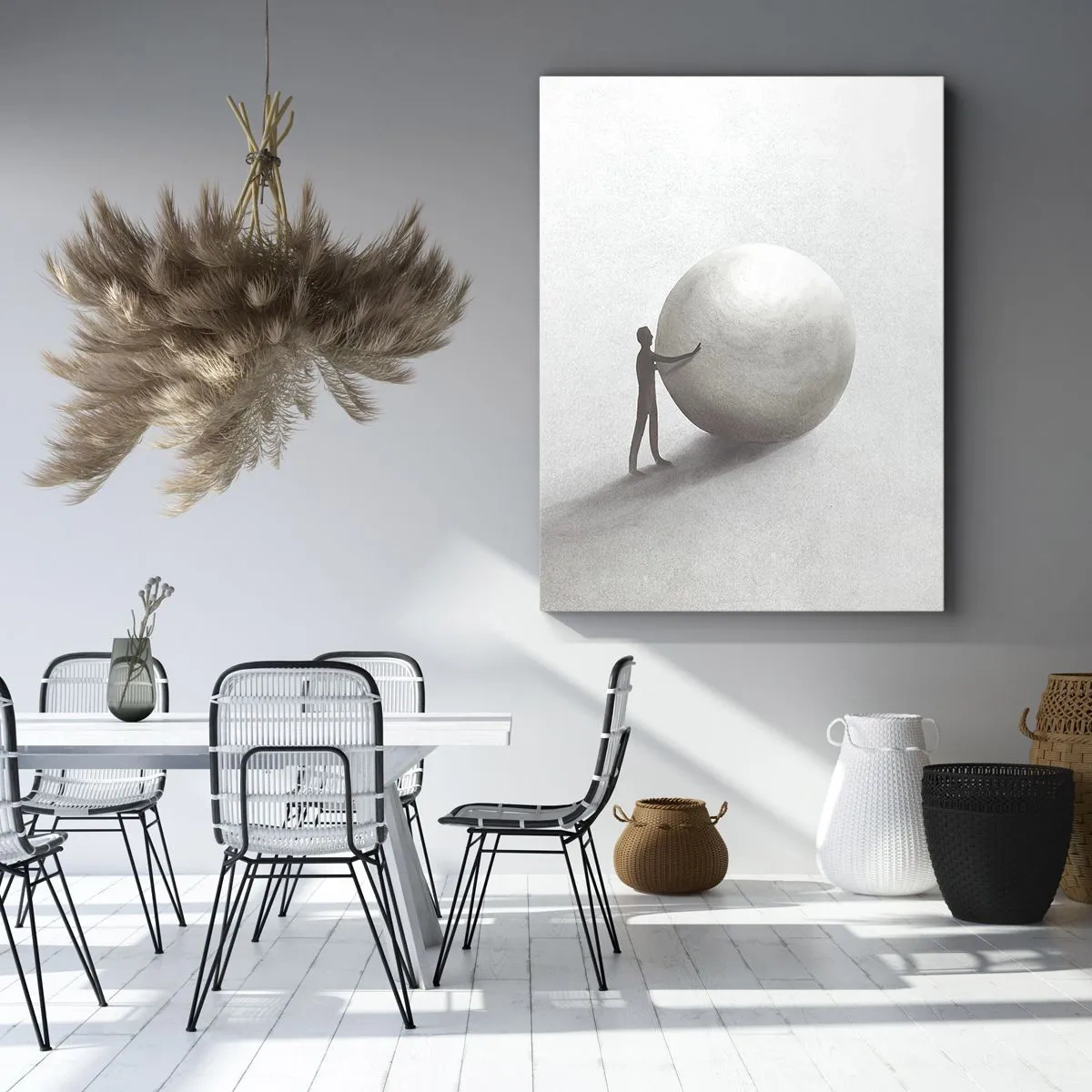 Obraz na plátně - Hra života - 65x120 cm