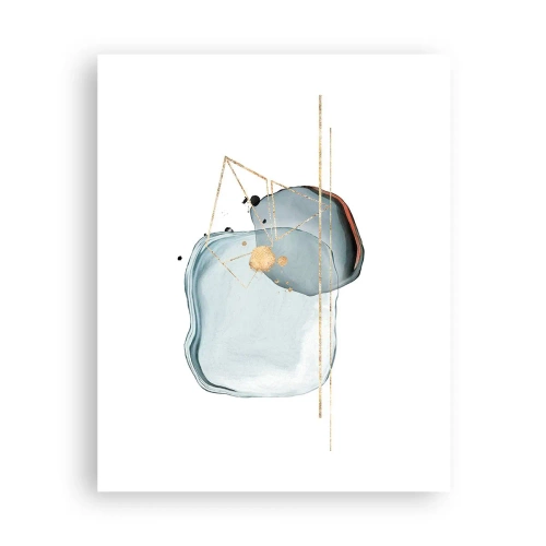 Plakát - Studie kapky - 40x50 cm