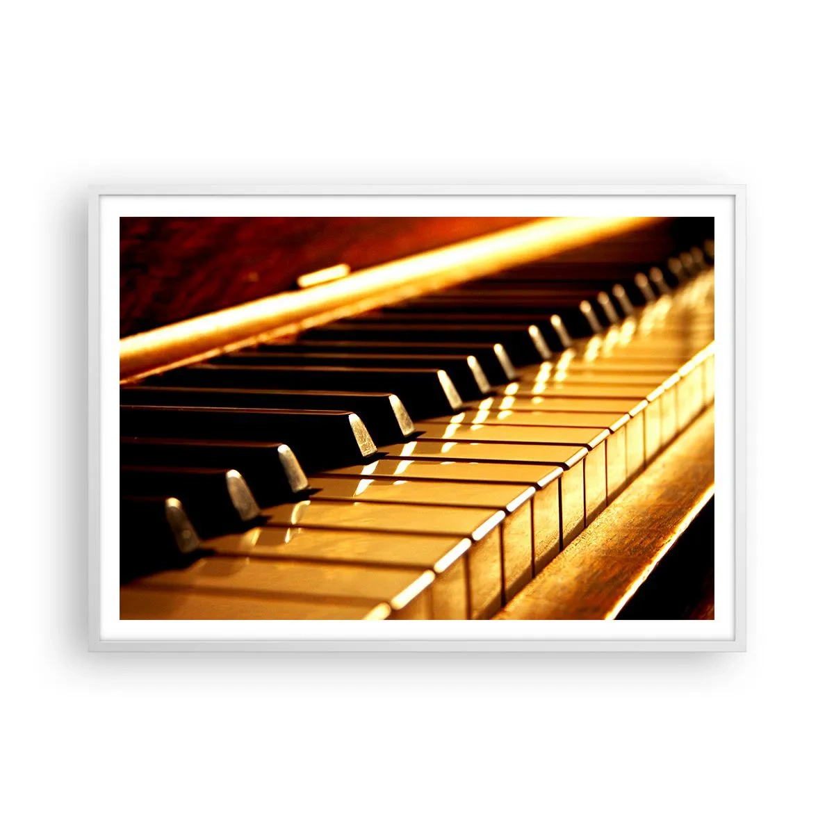 Plakát v bílém rámu - Neomezené možnosti - 100x70 cm