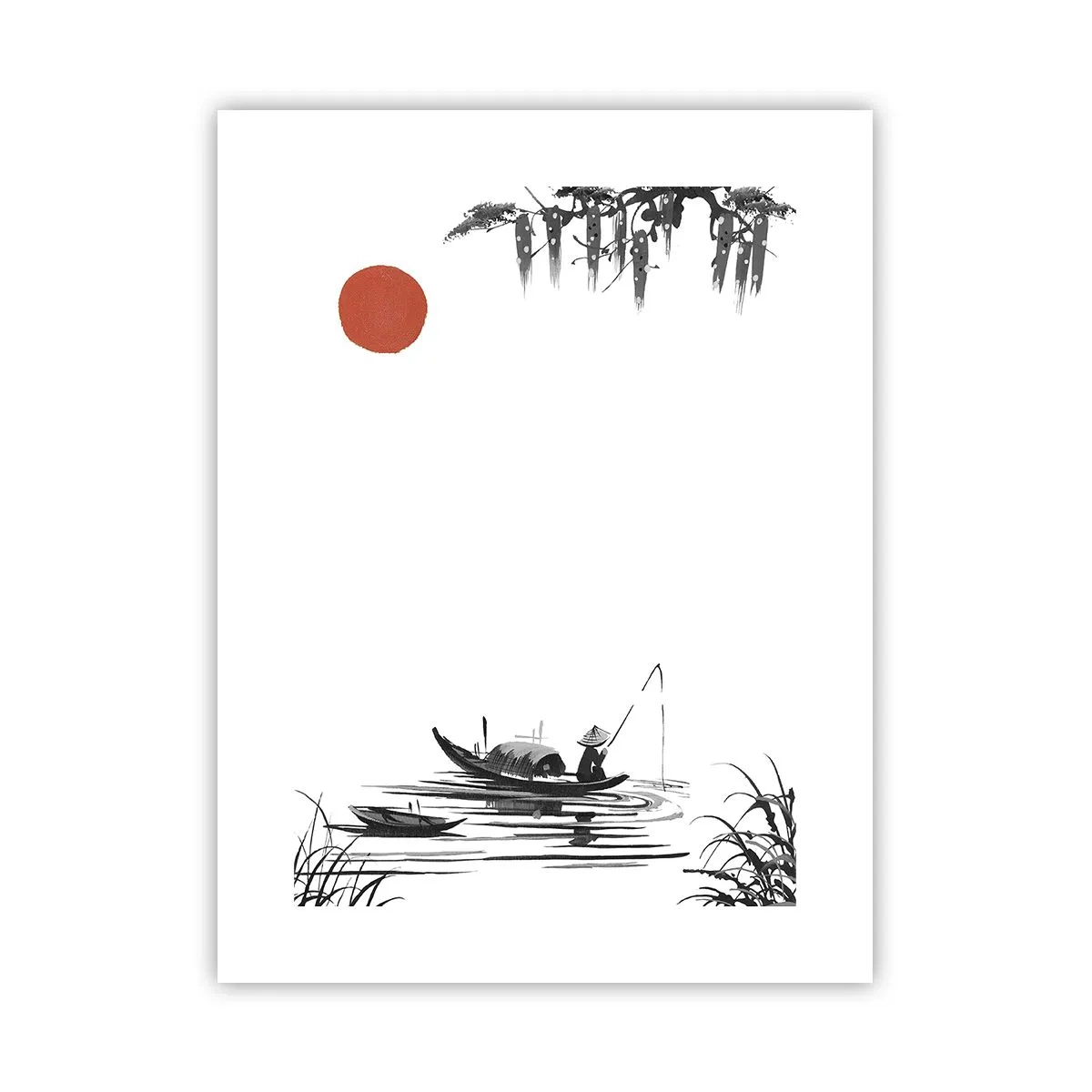 Plakát - Asijské odpoledne - 30x40 cm