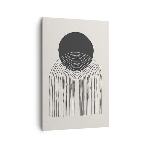 Obraz na plátně - Chvění a jistota - 80x120 cm