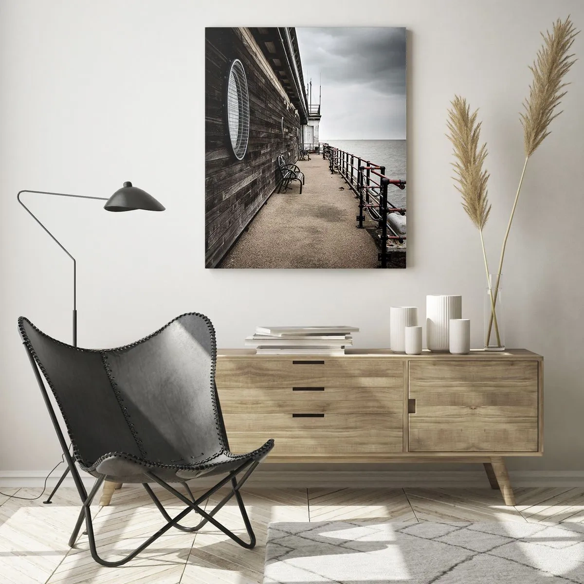 Obraz na skle - Čas, který se zastavil - 80x120 cm