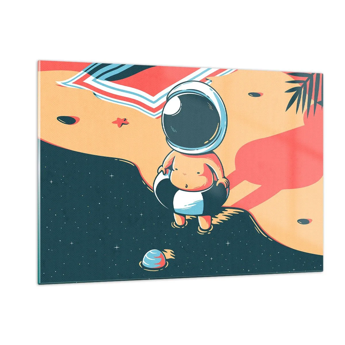 Obraz na skle - Z jiné perspektivy - 120x80 cm