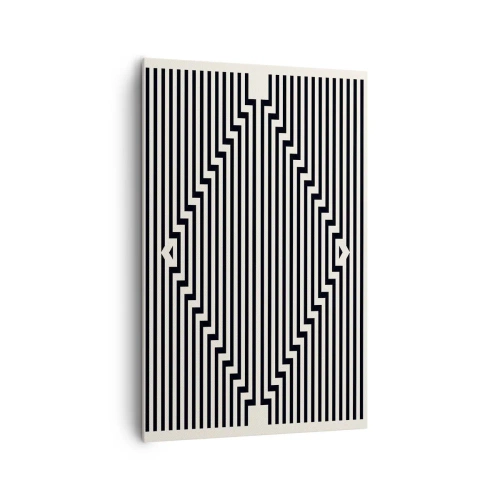 Obraz na plátně - Geometrická iluze - 80x120 cm