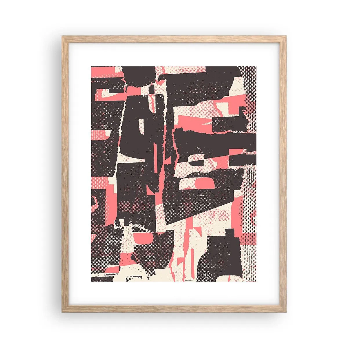 Plakát v rámu světlý dub - Celý tento shon - 40x50 cm