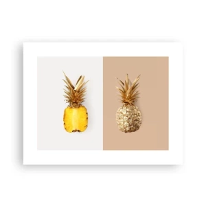 Plakát - Ananas pro nás - 40x30 cm