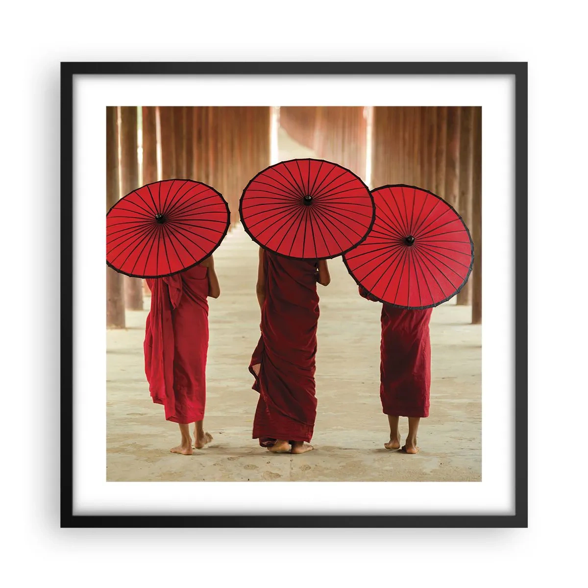 Plakát v černém rámu - Na cestě do Čisté říše - 50x50 cm