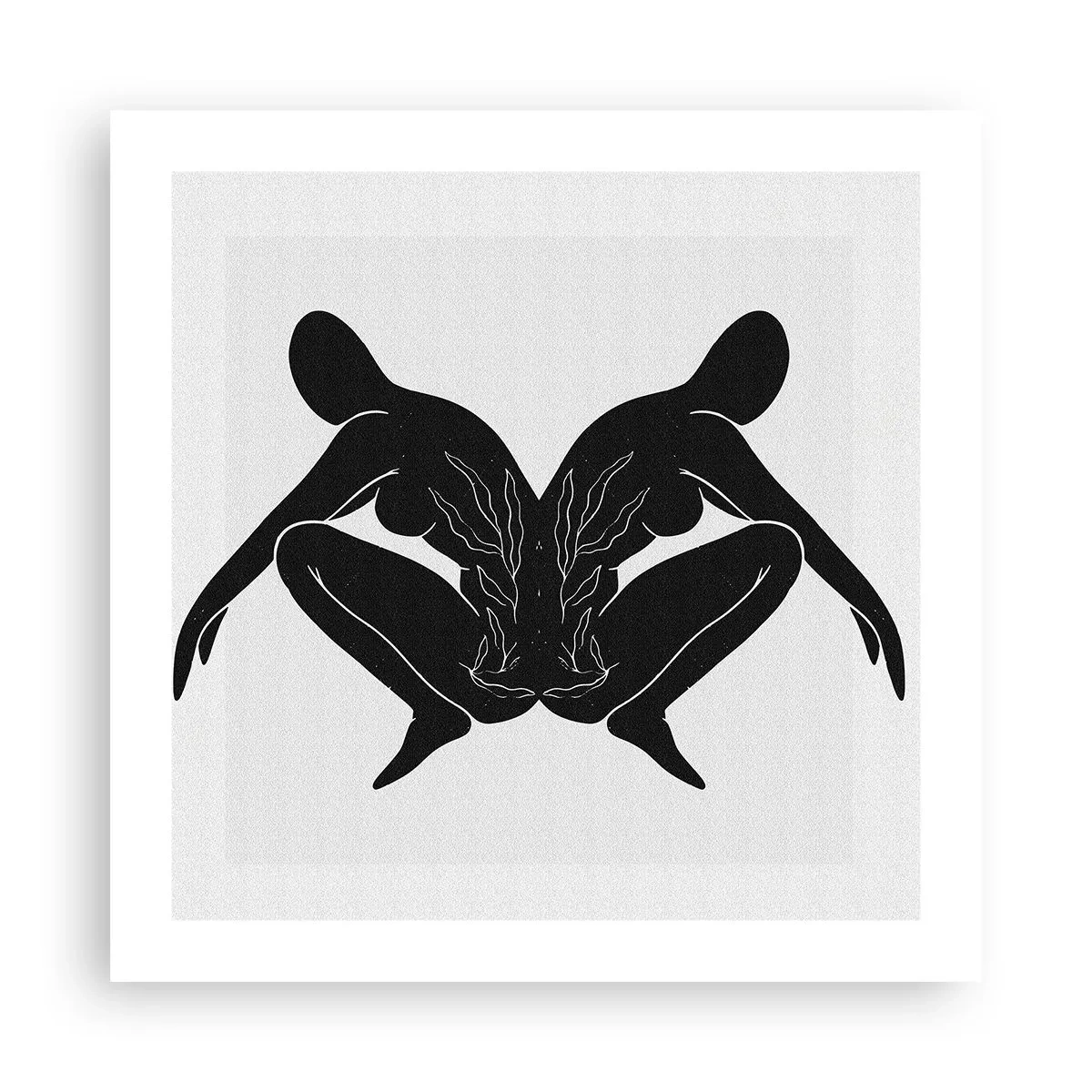 Plakát - Společná duše - 50x50 cm