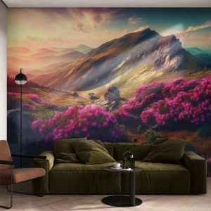 Fototapeta Premium Sand - Léto na horách - Krajina, Příroda, hory - 400x280 cm
