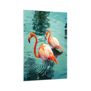 Obraz na skle - Nyní jsme v módě - 70x100 cm