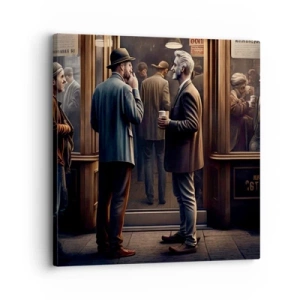 Obraz na plátně - Dobrá chvíle dne - 30x30 cm