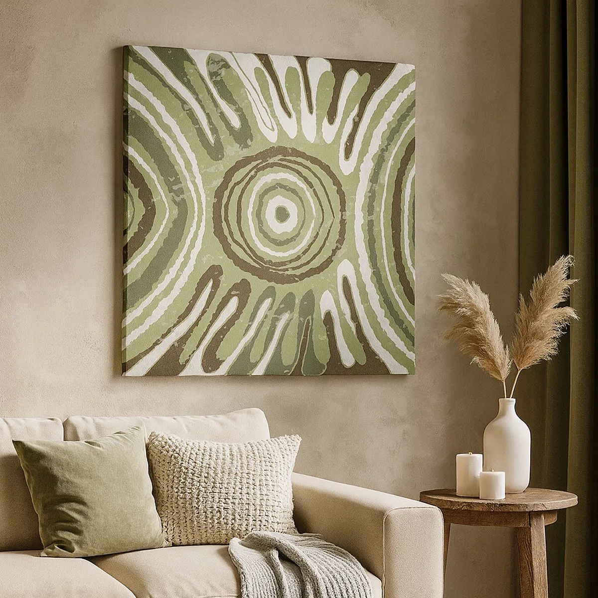 Obraz na plátně - Exploze emocí - 30x30 cm