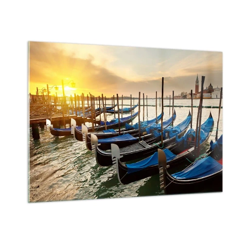 Obraz na skle - Než nastane zmatek - 100x70 cm