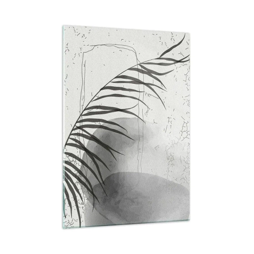 Obraz na skle - Subtilní exotika přírody - 50x70 cm