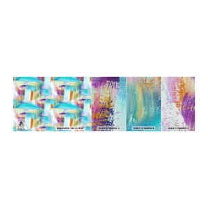 Vzor Fototapety Premium Sand - Pohodové střídavé cákance - Abstrakce, Kus, Malování - 100x30 cm