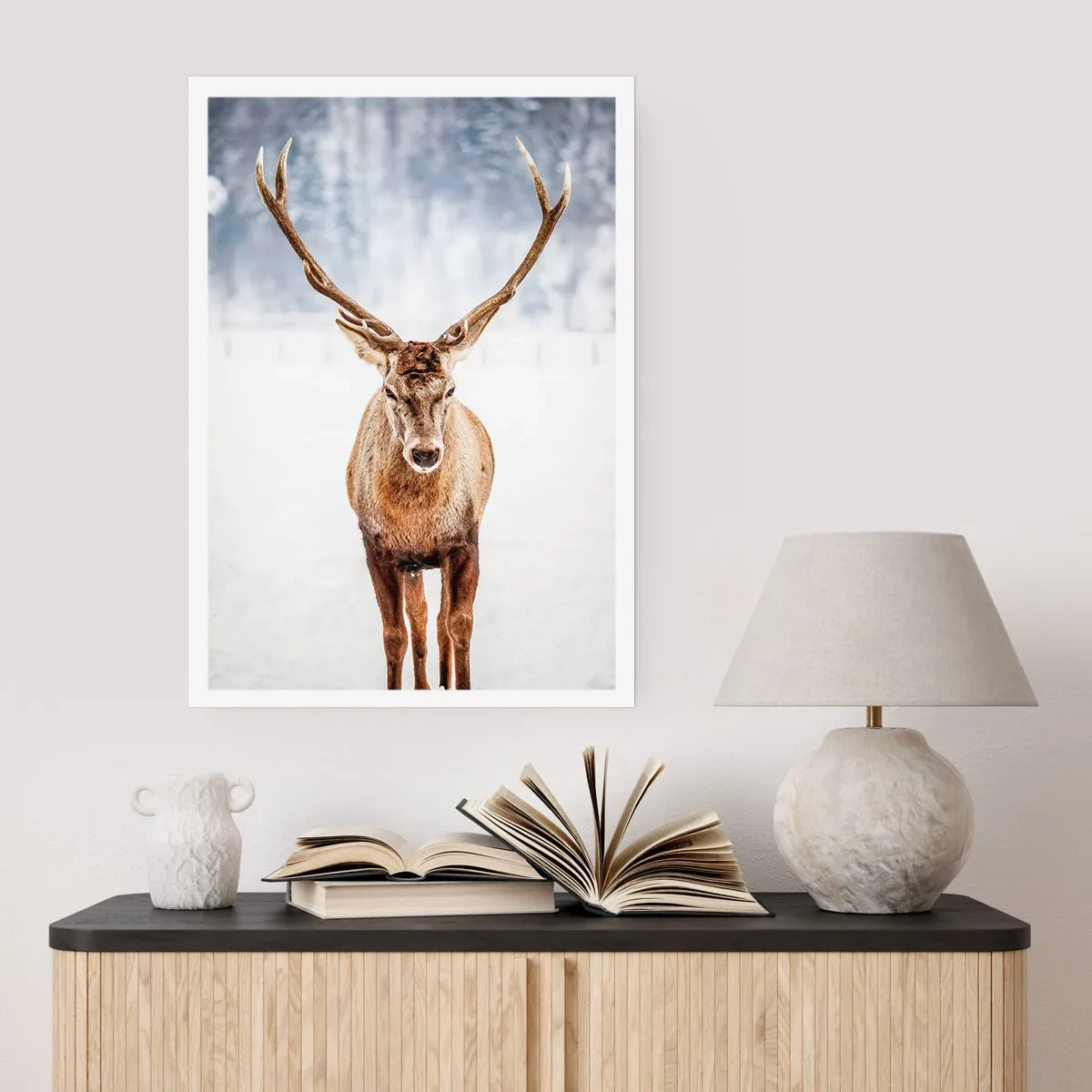 Plakát - Přímo ze sněhové mlhy - 70x100 cm