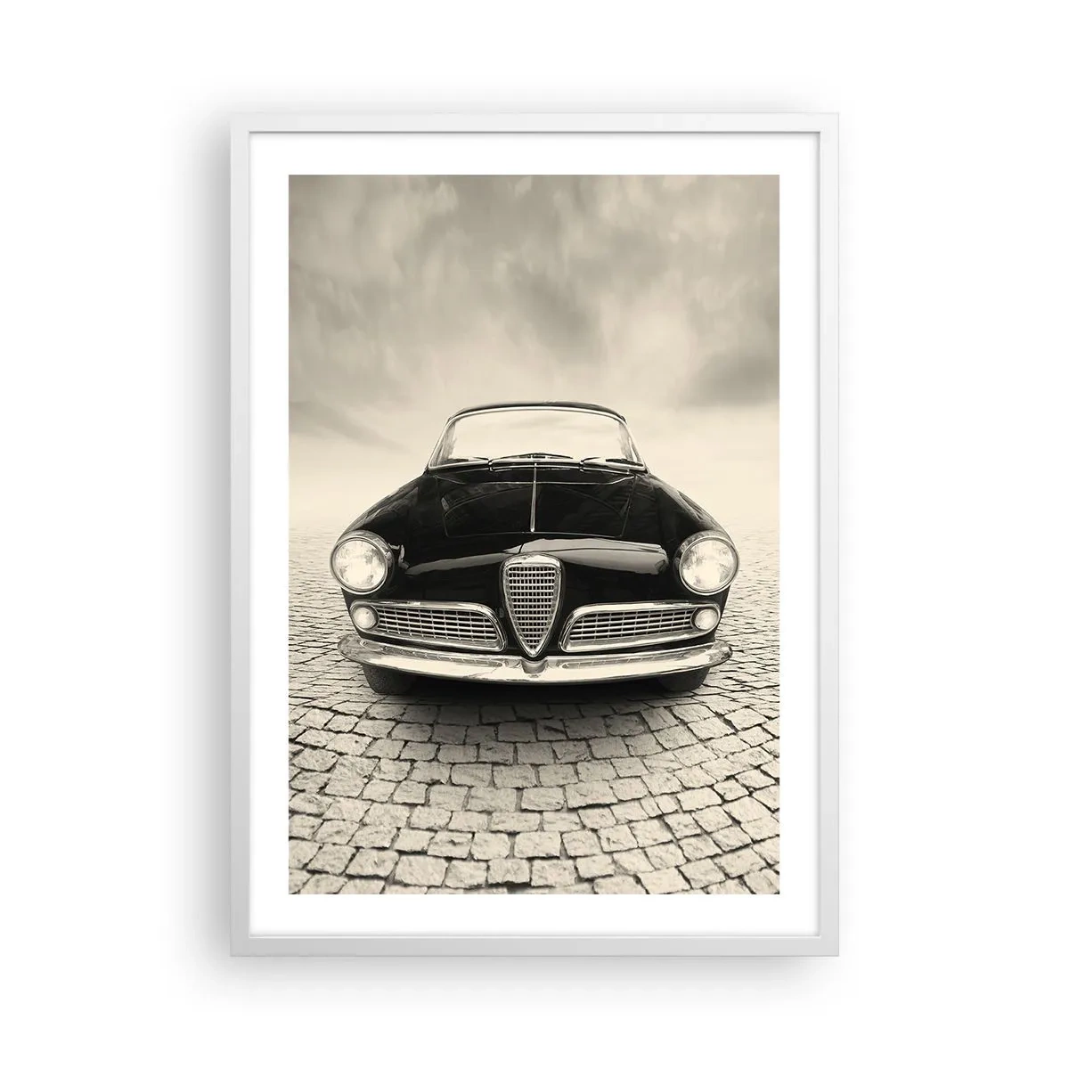 Plakát v bílém rámu - Jak mě nemilovat? - 50x70 cm