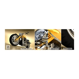 Vzor Fototapety Samolepicí Deluxe Sticker - Sen o síle a rychlosti - Motorka, Motor, Automobilový průmysl - 100x30 cm