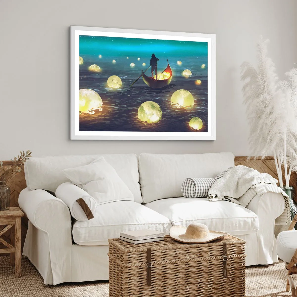 Plakát v bílém rámu - Věci, o nichž se filozofům nezdá - 100x70 cm