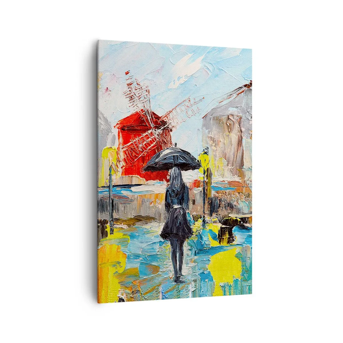 Obraz na plátně - Pařížské legendy - 80x120 cm