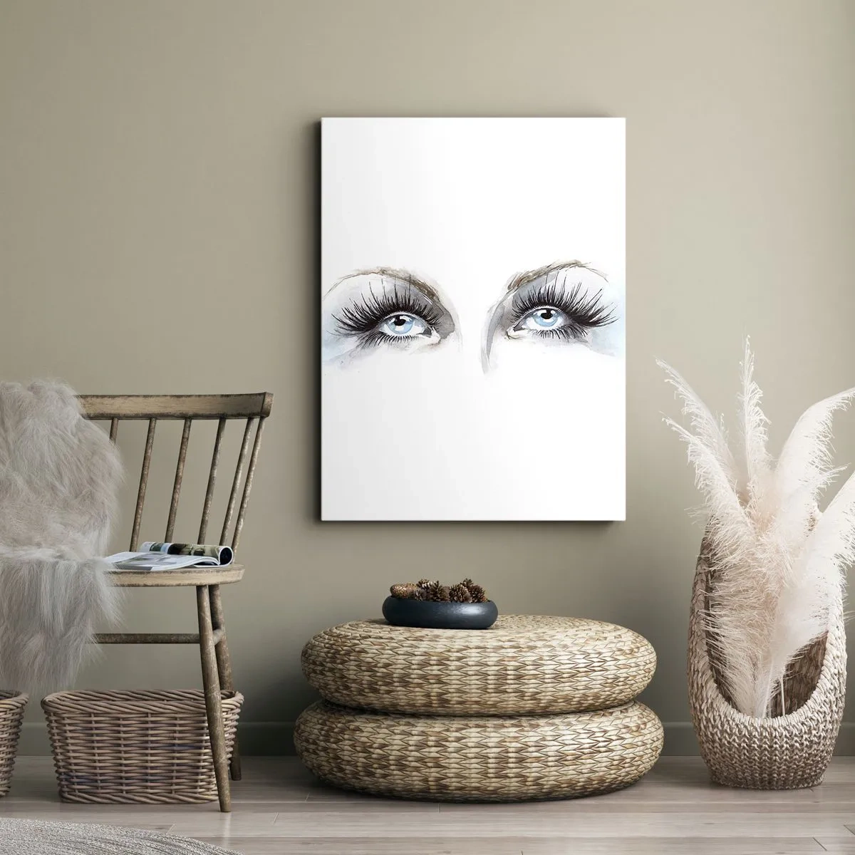 Obraz na plátně - Oči anděla? - 50x70 cm