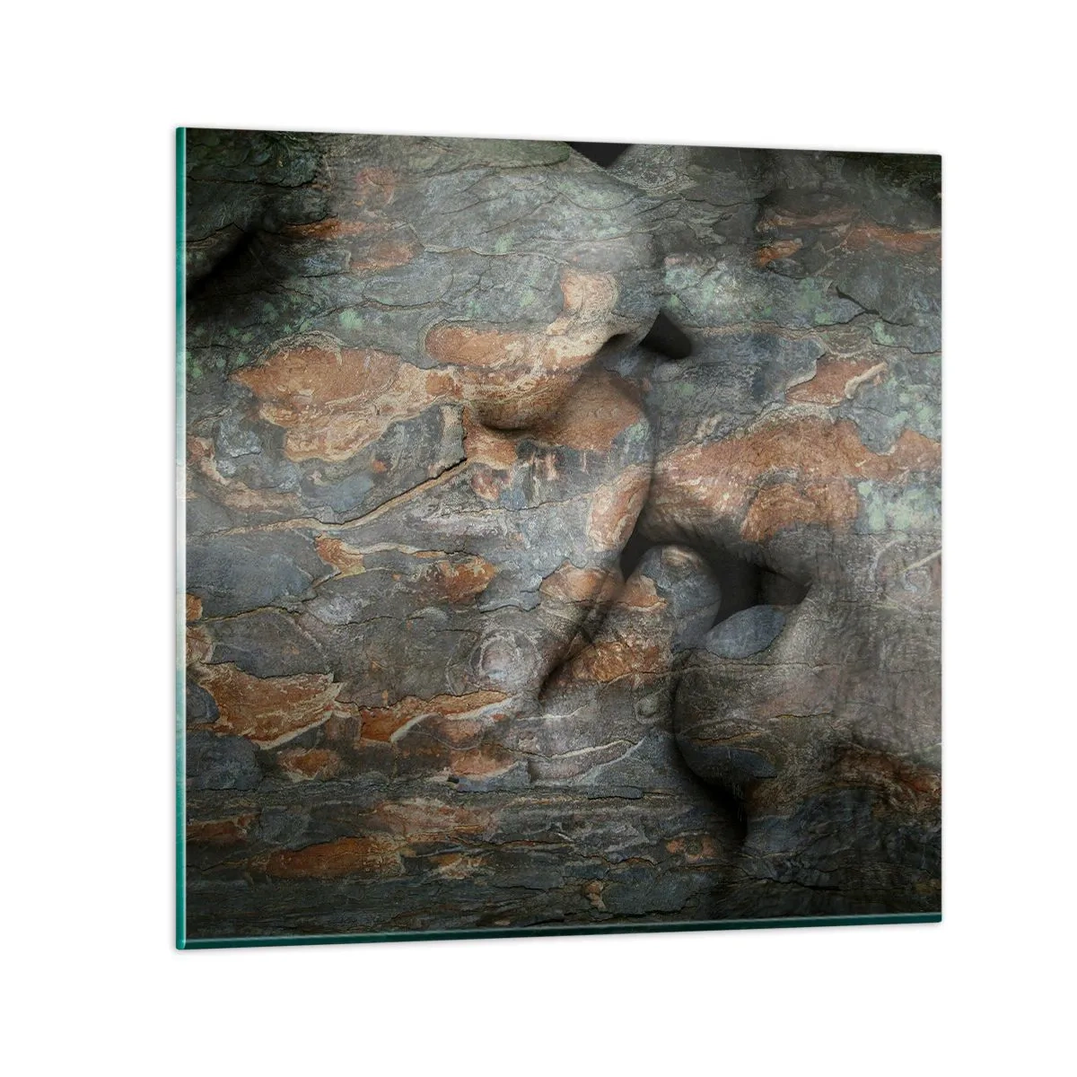 Obraz na skle - Navždy spolu - 40x40 cm