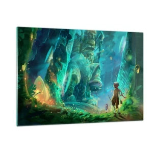 Obraz na skle - Z velké Knihy pohádek - 120x80 cm