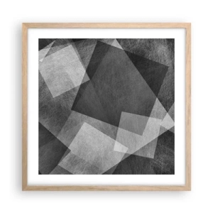Plakát v rámu světlý dub - Odvěký symbol trvalosti a pořádku - 50x50 cm