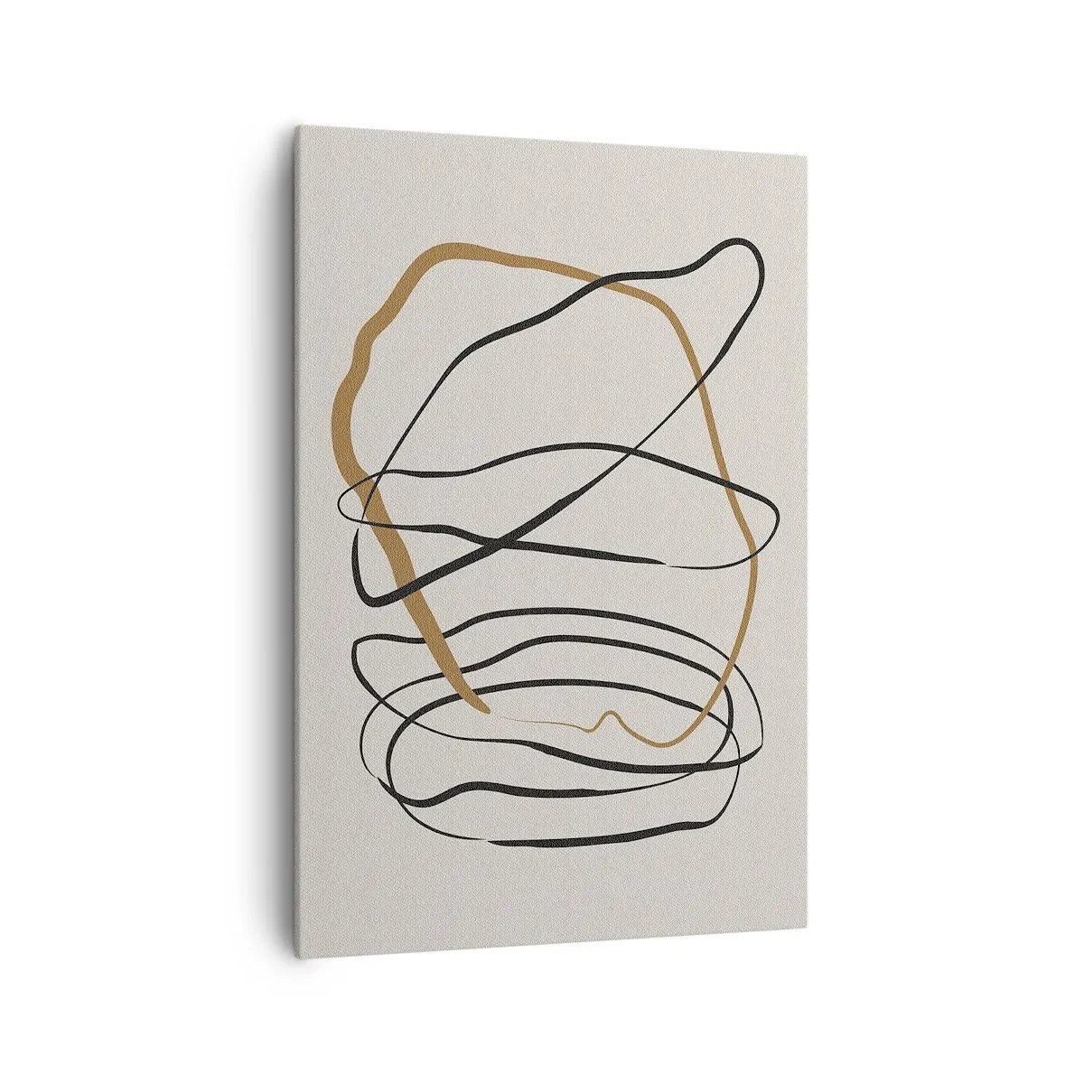 Obraz na plátně - Kompozice – tanec ve smyčce - 70x100 cm