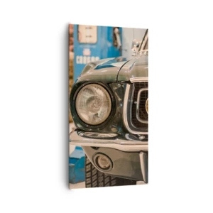 Obraz na plátně - Setkání s legendou - 65x120 cm