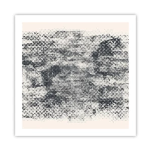 Plakát - Mlžná kompozice - 60x60 cm