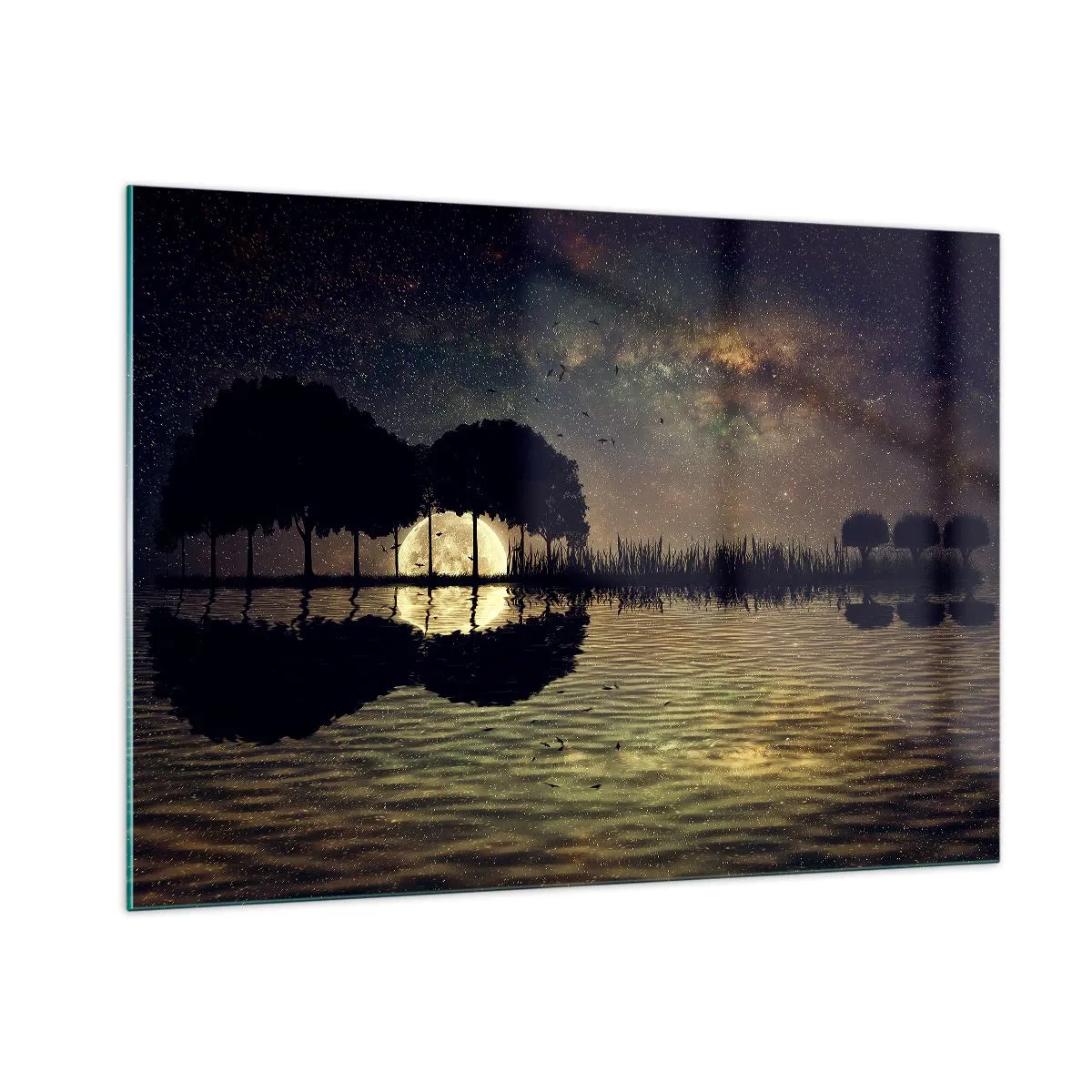 Obraz na skle - Noc na konci světa - 100x70 cm