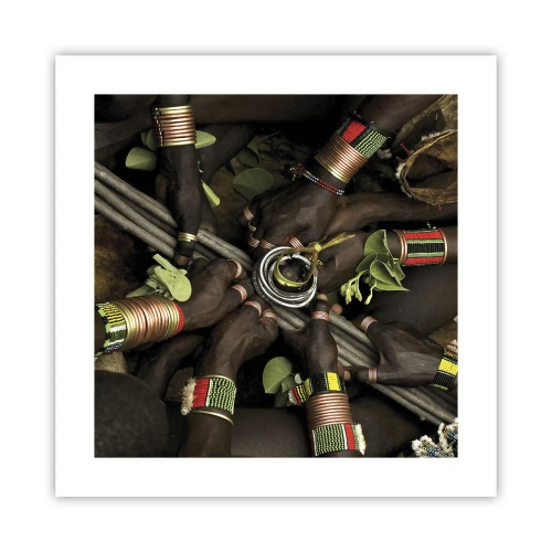 Plakát - Jsme spolu - 40x40 cm