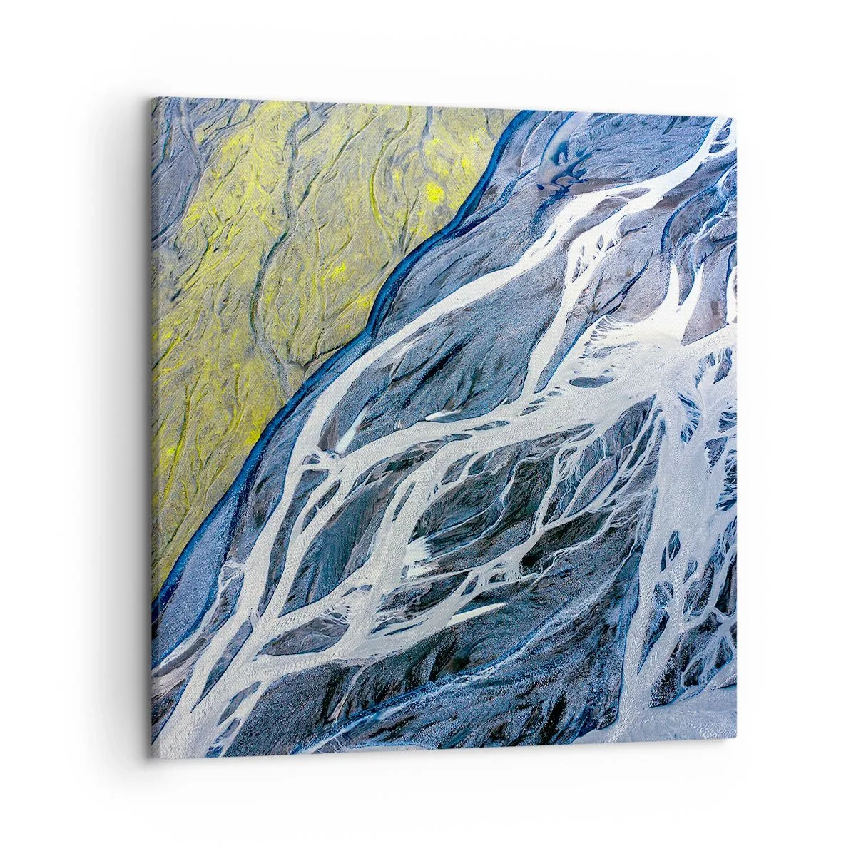 Obraz na plátně - Jeskynní malby přírody - 50x50 cm