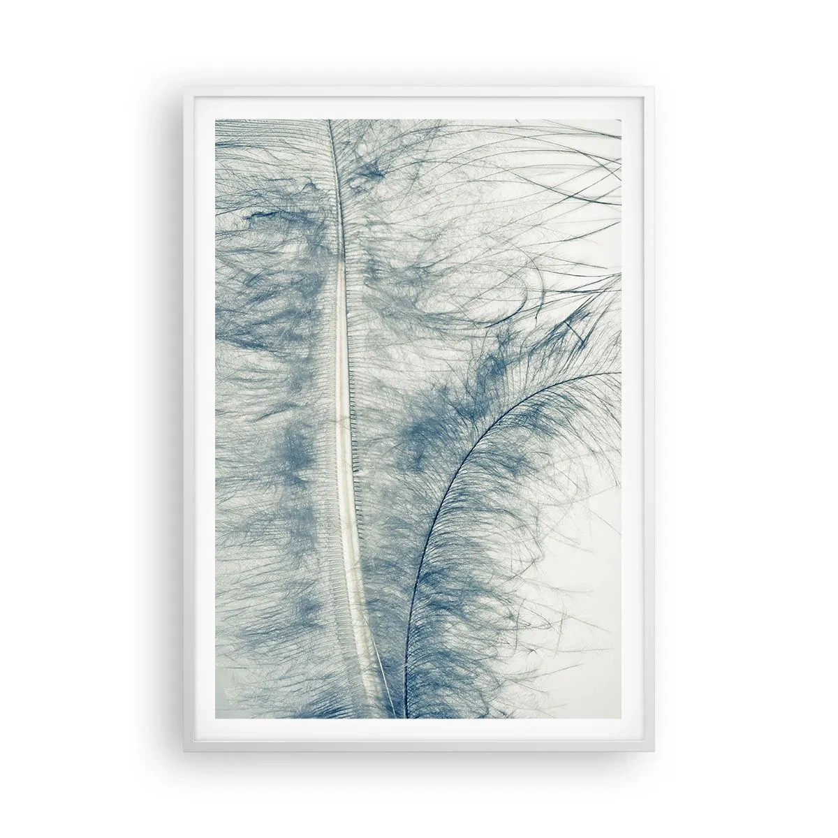 Plakát v bílém rámu - Šepot přírody - 70x100 cm