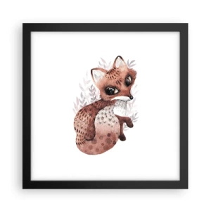 Plakát v černém rámu - Prostě se zamilovat - 30x30 cm