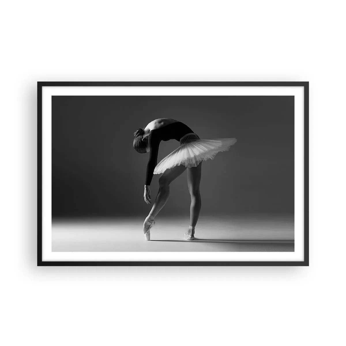 Plakát v černém rámu - Bella ballerina - 91x61 cm