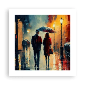Plakát - Městská love story - 40x40 cm