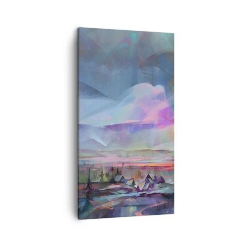 Obraz na plátně - Pod přátelským nebem - 45x80 cm