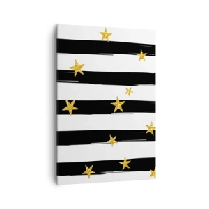 Obraz na plátně - Všichni jsme se narodili pod šťastnou hvězdou - 70x100 cm