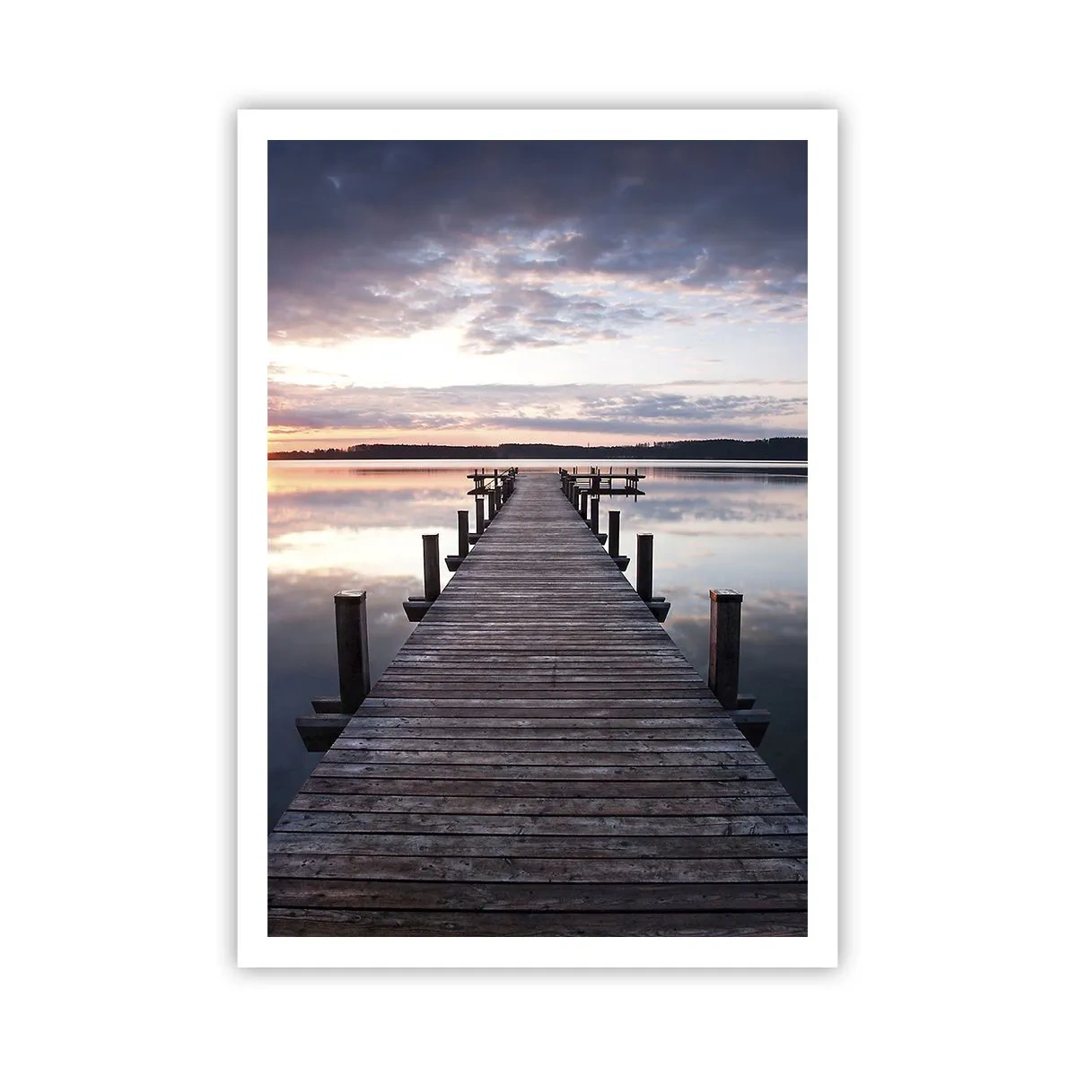 Plakát - Tichá hranice mezi dnem a nocí - 70x100 cm