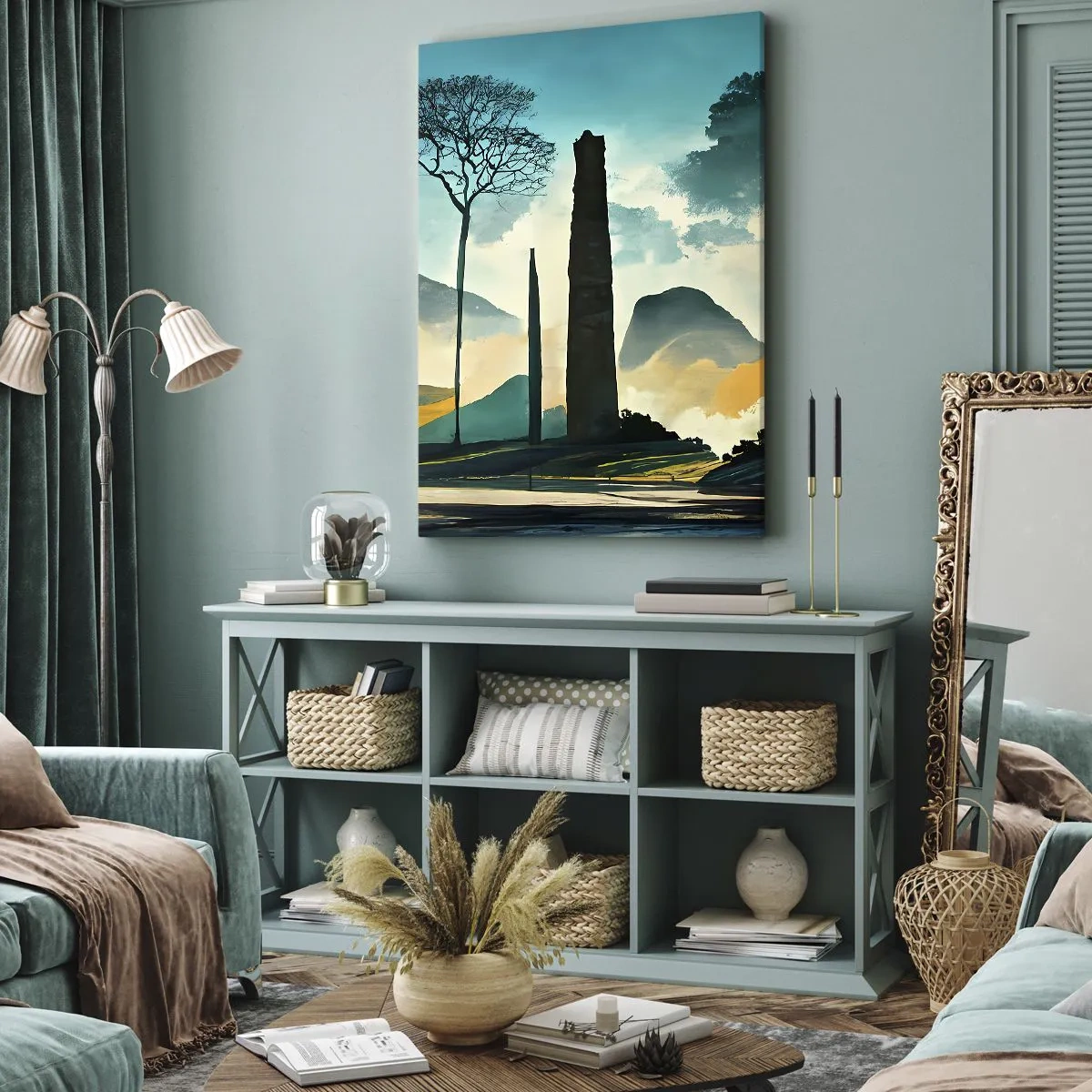 Obraz na plátně - Výš a výš - 50x70 cm
