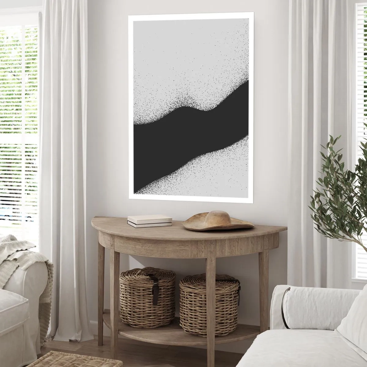 Plakát - Plynulá rovnováha - 30x40 cm