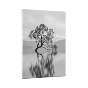 Obraz na skle - Existuje taková země - 50x70 cm