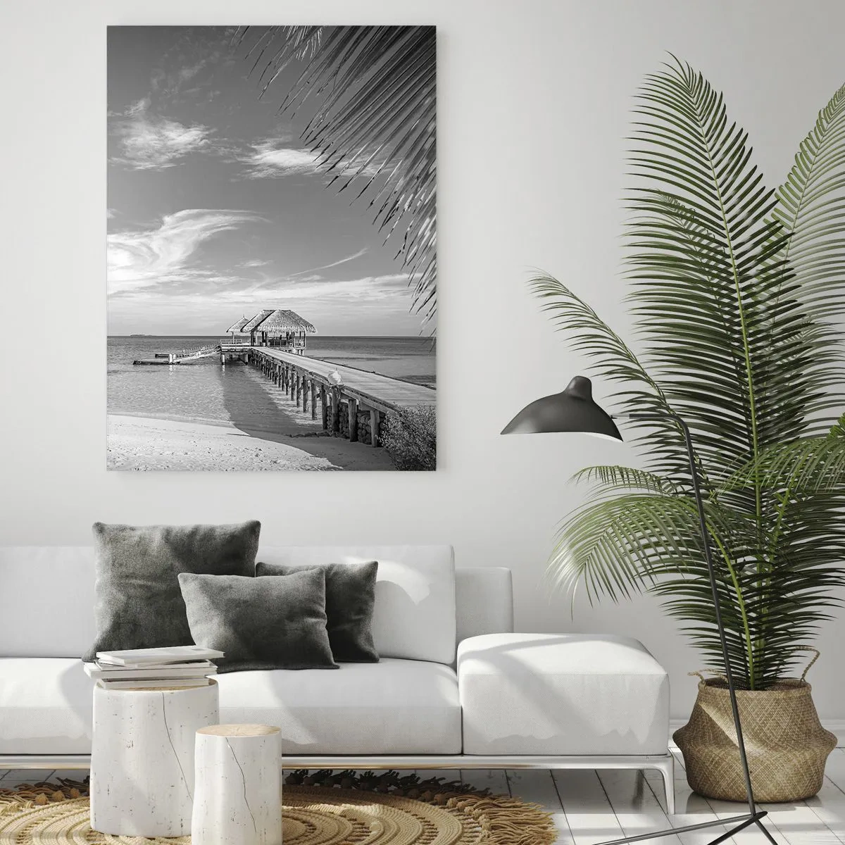 Obraz na skle - Vzpomínka nebo sen? - 70x100 cm