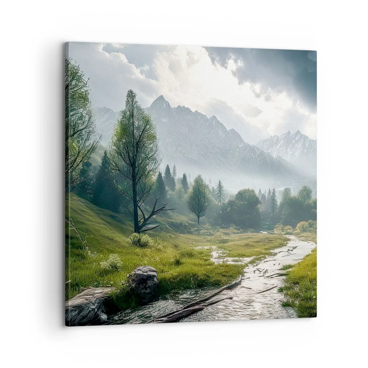 Obraz na plátně - Tam a zpět - 60x60 cm