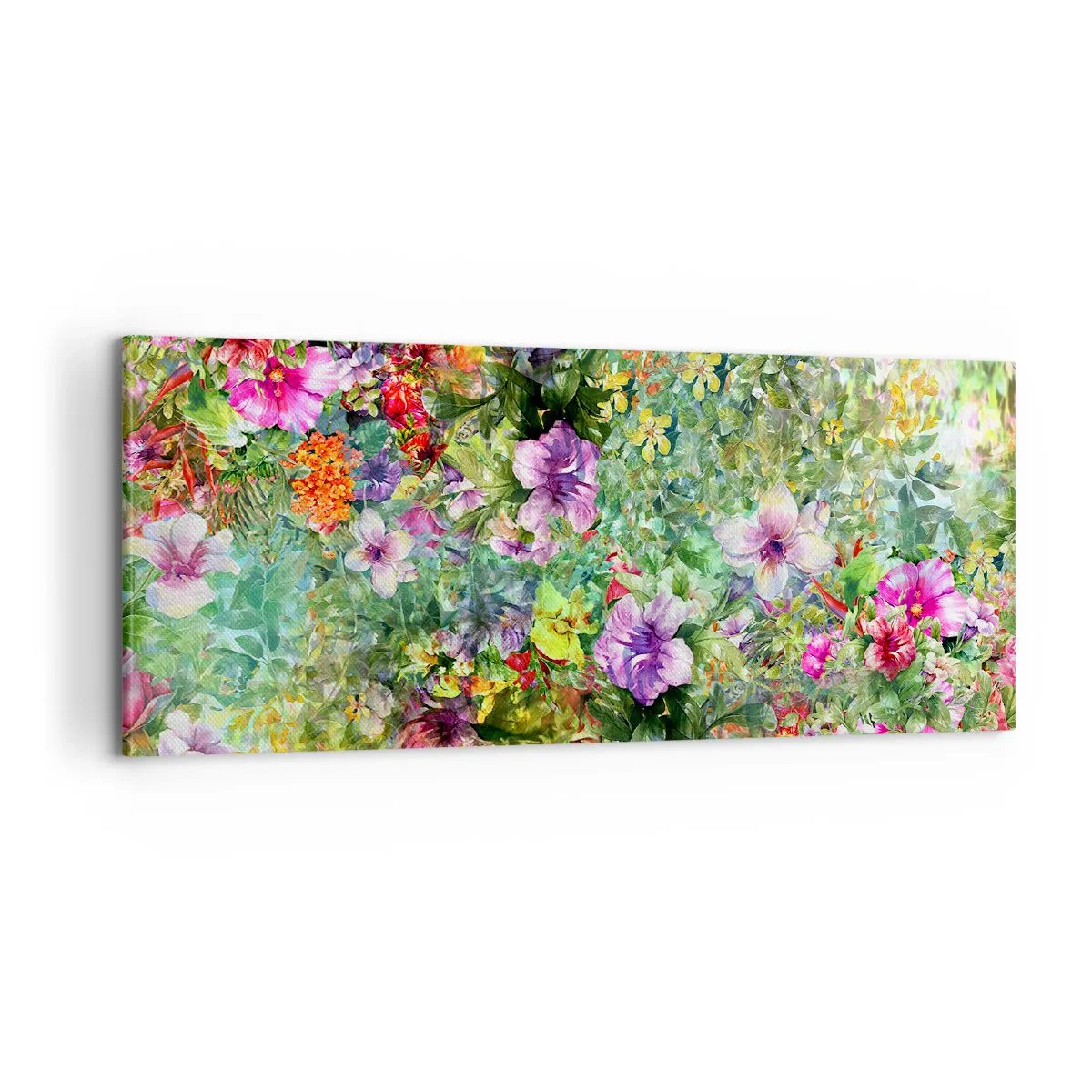 Obraz na plátně - Do květů, k záhubě - 100x40 cm