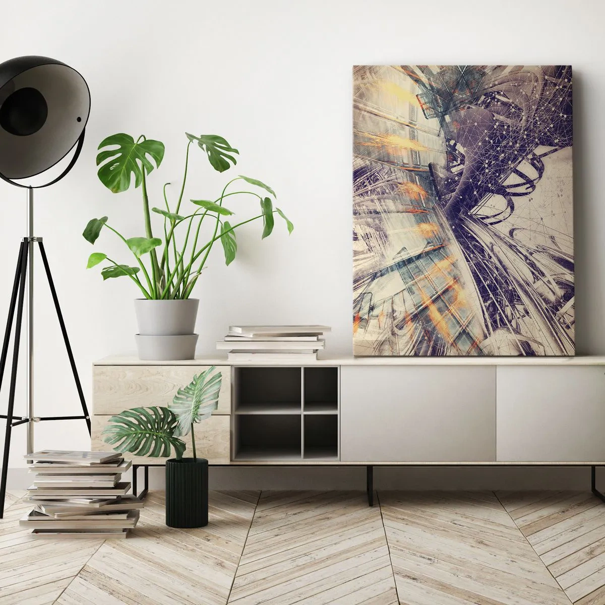 Obraz na plátně - Ve velkém spěchu - 50x70 cm