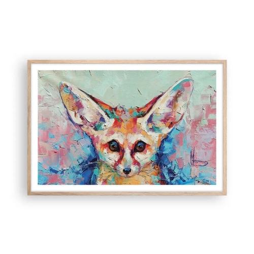 Plakát v rámu světlý dub - Jste na mě připraveni? - 91x61 cm