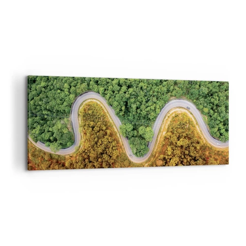 Obraz na plátně - Hranice a průlomy - 100x40 cm